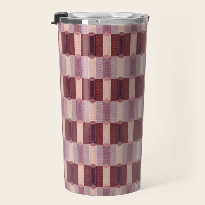 Rounded Stripe Block Travel Mug Gallery Image 3