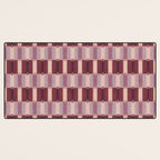 Rounded Stripe Block Desk Mat Gallery Image 3