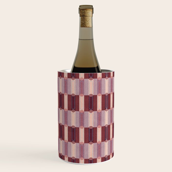 Rounded Stripe Block Wine Chiller Gallery Image 2