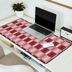 Rounded Stripe Block Desk Mat Gallery Image 2