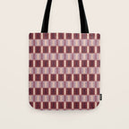 Rounded Stripe Block Tote Bag Gallery Image 1