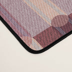 Rounded Stripe Block Desk Mat Gallery Image 4