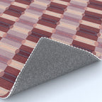 Rounded Stripe Block Rug Gallery Image 4