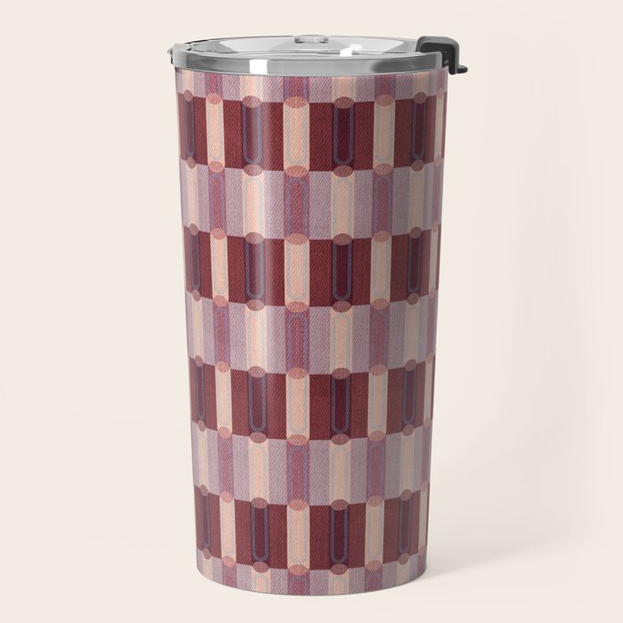 Rounded Stripe Block Travel Mug Gallery Image 2