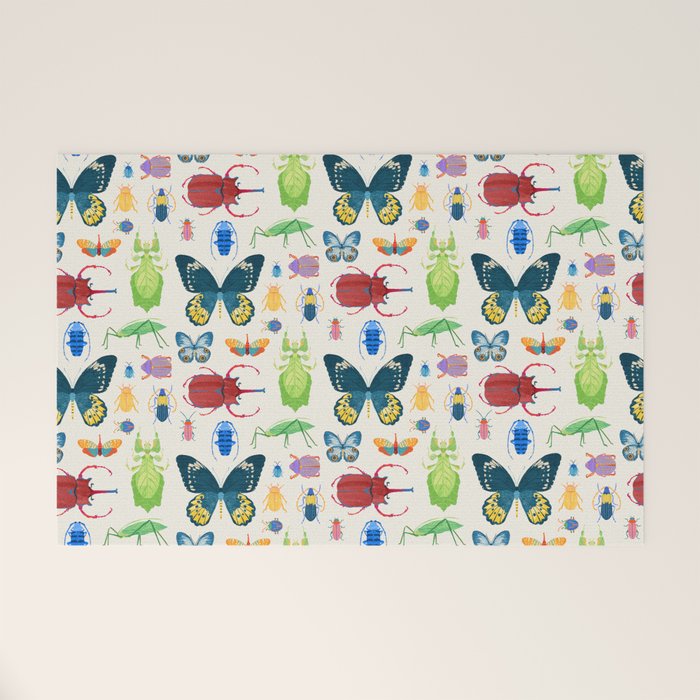 Interesting Insects Welcome Mat Gallery Image 1
