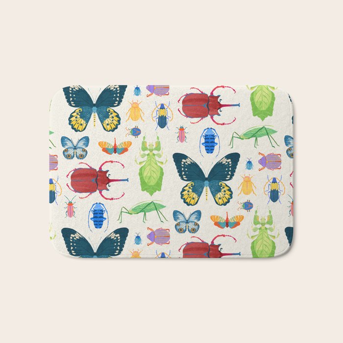 Interesting Insects Bath Mat Gallery Image 1