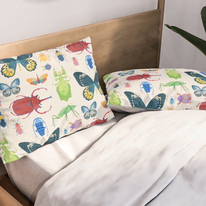 Interesting Insects Pillow Sham Gallery Image 2