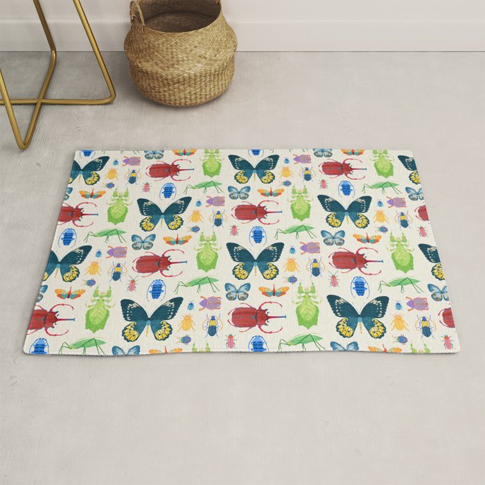 Interesting Insects Rug Gallery Image 1