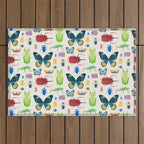 Interesting Insects Outdoor Rug Gallery Image 1