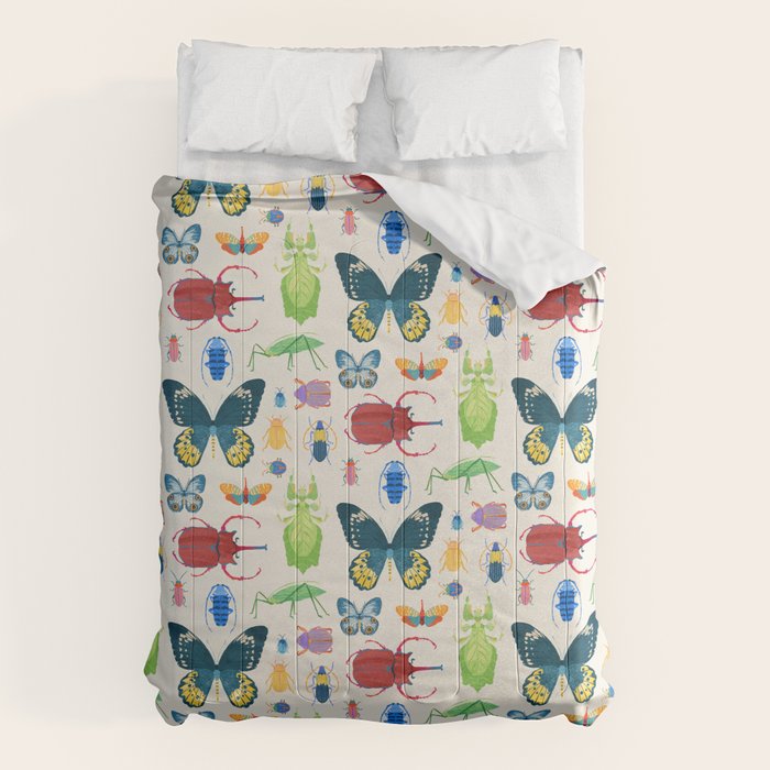 Interesting Insects Comforter Gallery Image 1