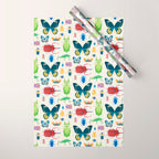 Interesting Insects Wrapping Paper Gallery Image 1