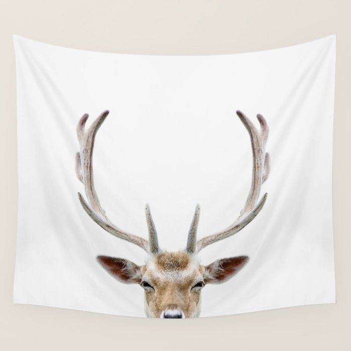 Deer Head Wall Tapestry Gallery Image 4