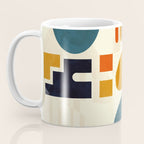 mid century shapes geometric abstract color 3 Coffee Mug Gallery Image 3
