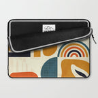 mid century shapes geometric abstract color 3 Laptop Sleeve Gallery Image 2