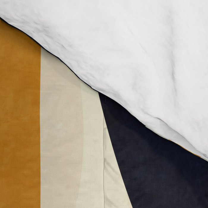 mid century shapes geometric abstract color 3 Comforter Gallery Image 4