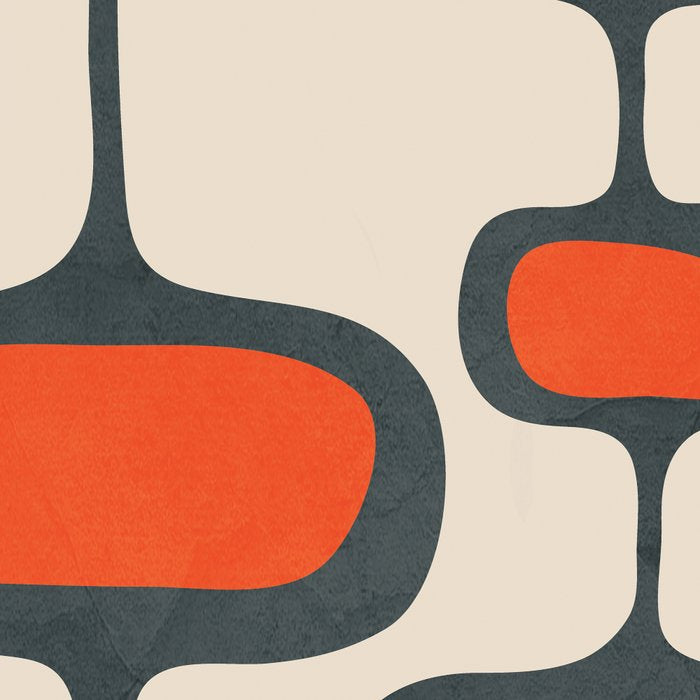 Mid-Century Modern Abstract Art 27 Coffee Mug Gallery Image 2