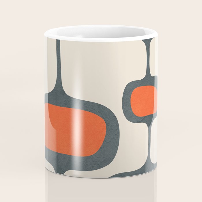 Mid-Century Modern Abstract Art 27 Coffee Mug Gallery Image 4