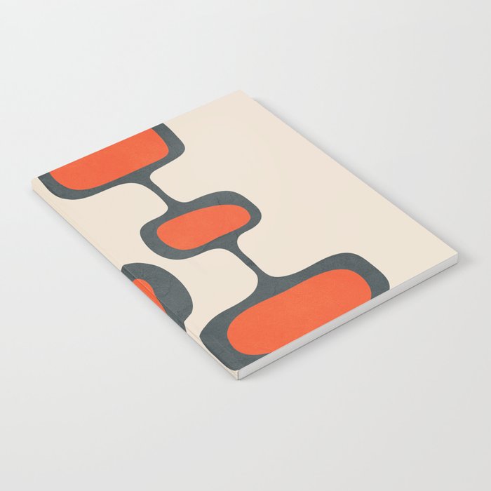 Mid-Century Modern Abstract Art 27 Notebook Gallery Image 2