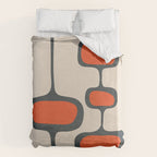 Mid-Century Modern Abstract Art 27 Duvet Cover Gallery Image 6