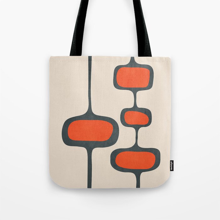 Mid-Century Modern Abstract Art 27 Tote Bag Gallery Image 1