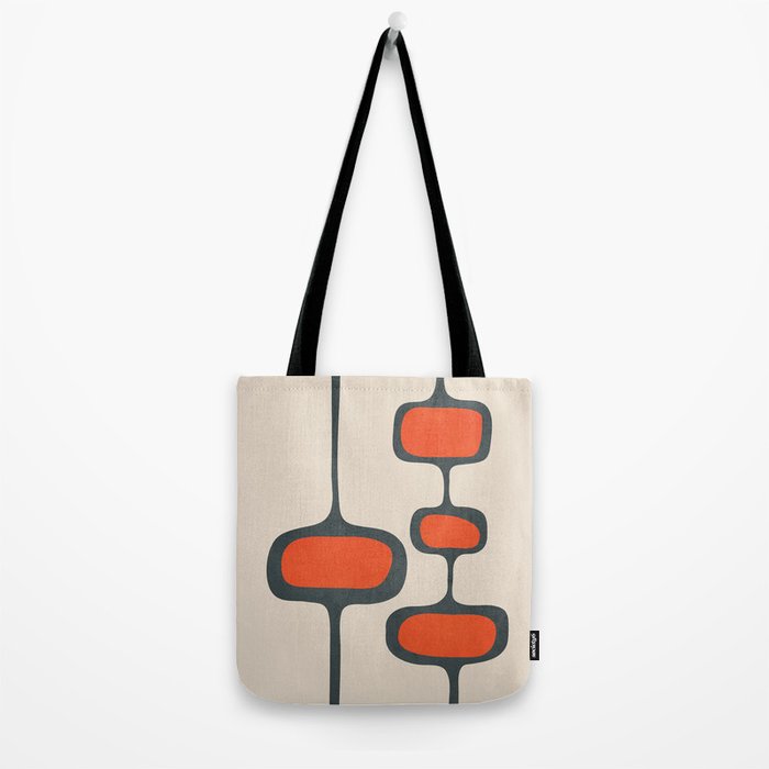 Mid-Century Modern Abstract Art 27 Tote Bag Gallery Image 2