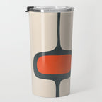 Mid-Century Modern Abstract Art 27 Travel Mug Gallery Image 3