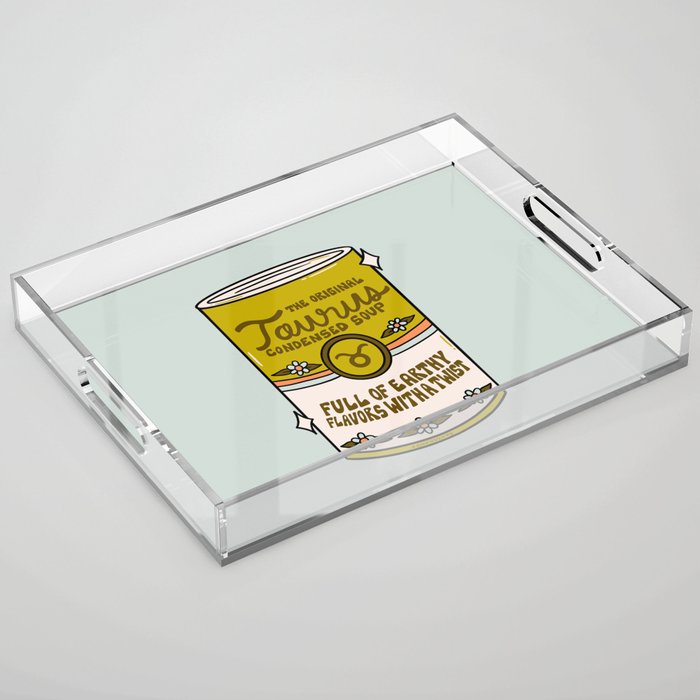 Taurus Soup Acrylic Tray Gallery Image 1