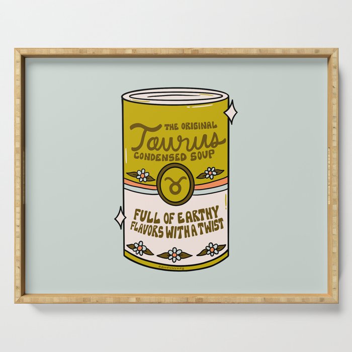Taurus Soup Serving Tray Gallery Image 1