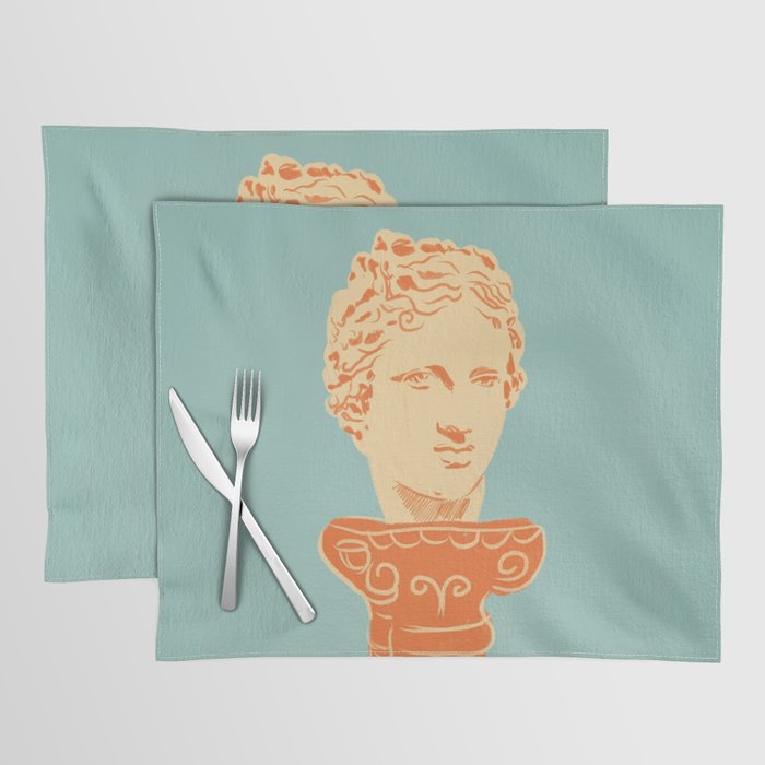 Head on pedestal Placemat Gallery Image 1