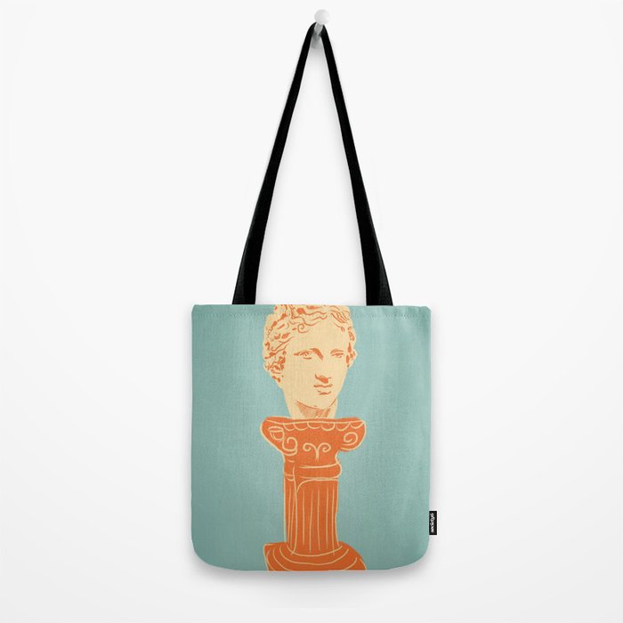 Head on pedestal Tote Bag Gallery Image 2
