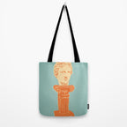Head on pedestal Tote Bag Gallery Image 2