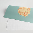 Head on pedestal Wrapping Paper Gallery Image 2