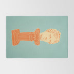 Head on pedestal Rug Gallery Image 2