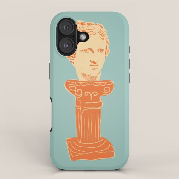 Head on pedestal iPhone Case Gallery Image 1