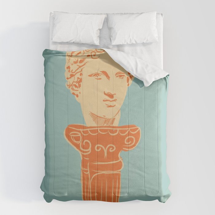 Head on pedestal Comforter Gallery Image 1