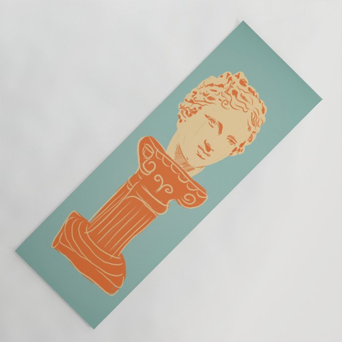Head on pedestal Yoga Mat Gallery Image 1
