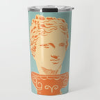 Head on pedestal Travel Mug Gallery Image 1