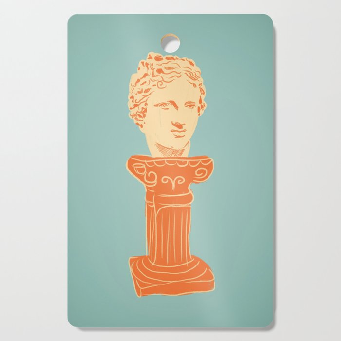 Head on pedestal Cutting Board Gallery Image 1