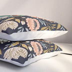 William Morris Butterfly - Midnight Garden Pillow Sham Gallery Image 3