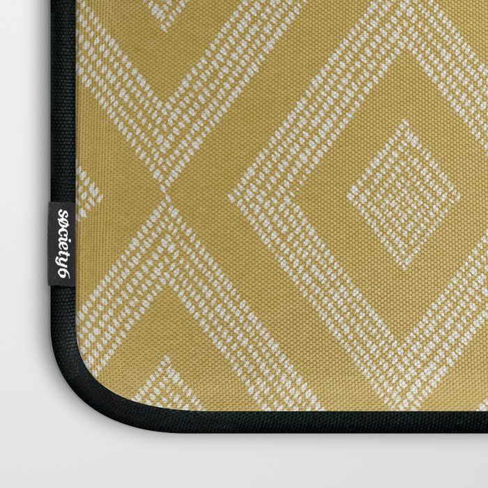 Hand-drawn Rhombus Pattern #1 Laptop Sleeve Gallery Image 3