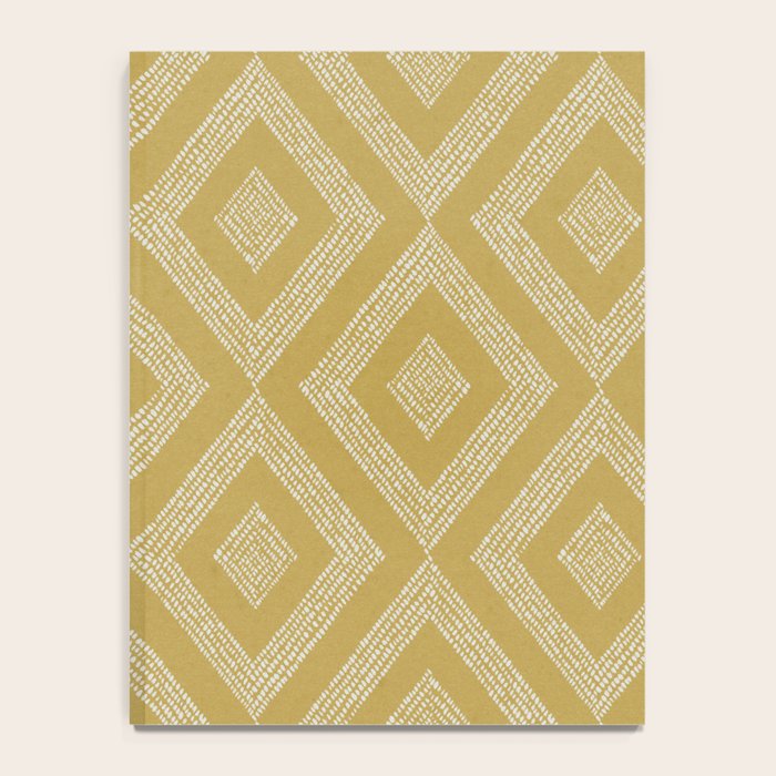 Hand-drawn Rhombus Pattern #1 Notebook Gallery Image 4