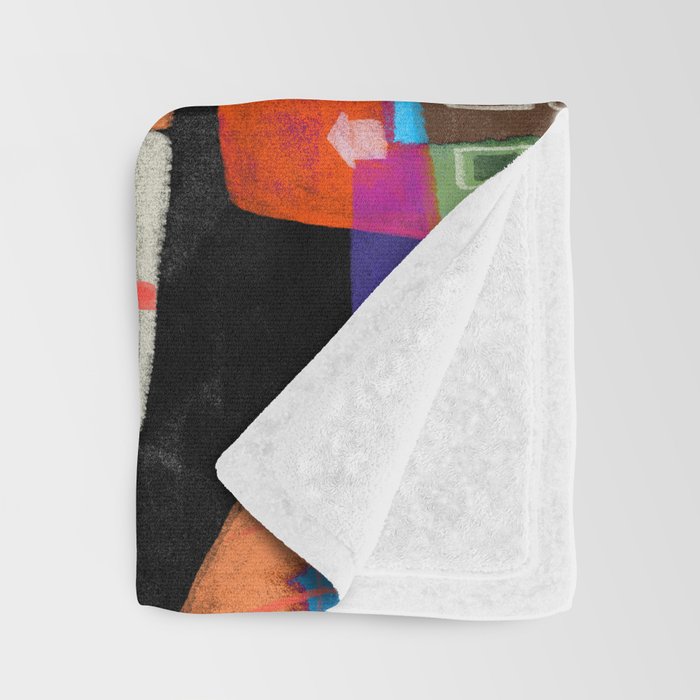 Neon Village Throw Blanket Gallery Image 3