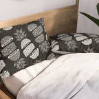 Pineapples (Dark/Sliced) Pillow Sham Gallery Image 2