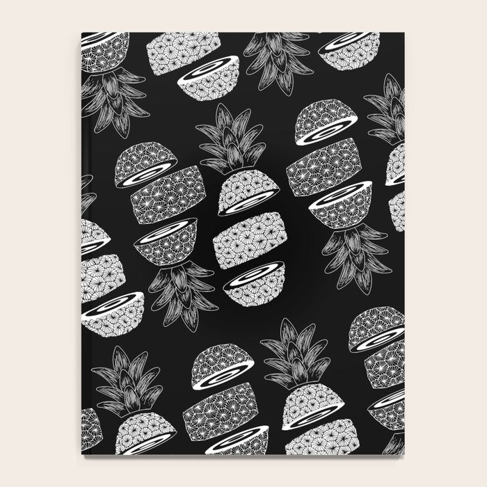 Pineapples (Dark/Sliced) Notebook Gallery Image 4