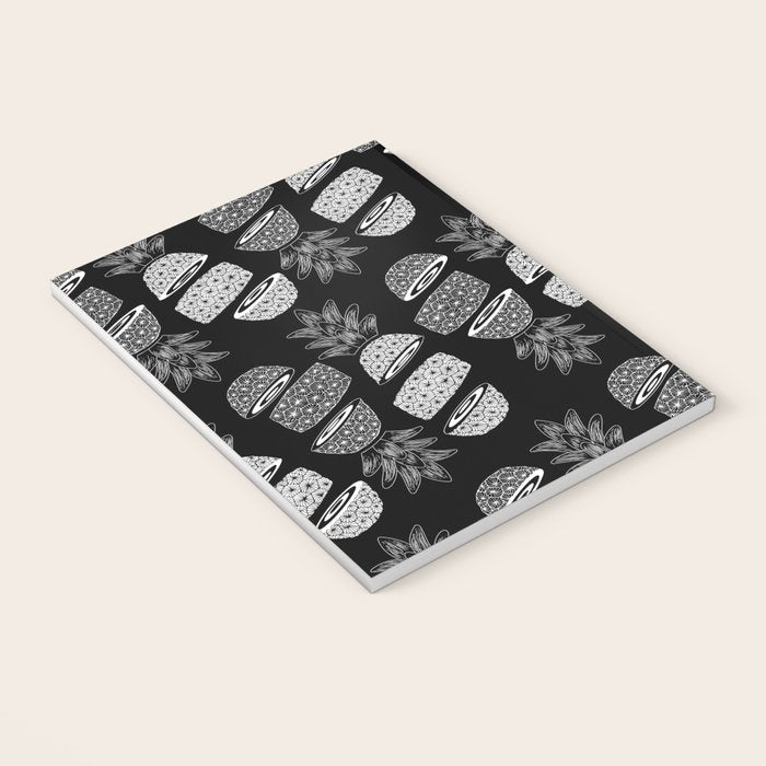 Pineapples (Dark/Sliced) Notebook Gallery Image 3