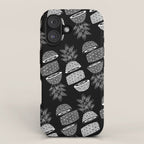 Pineapples (Dark/Sliced) iPhone Case Gallery Image 1