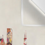 Chicago Illinois skyline Wall Tapestry Gallery Image 3