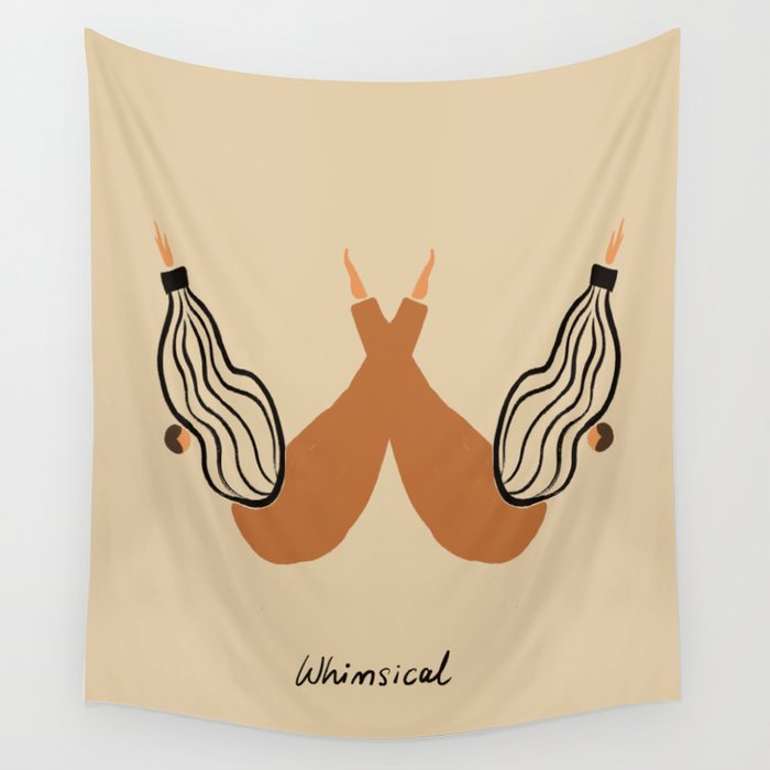 W for Whimsical Wall Tapestry Gallery Image 4