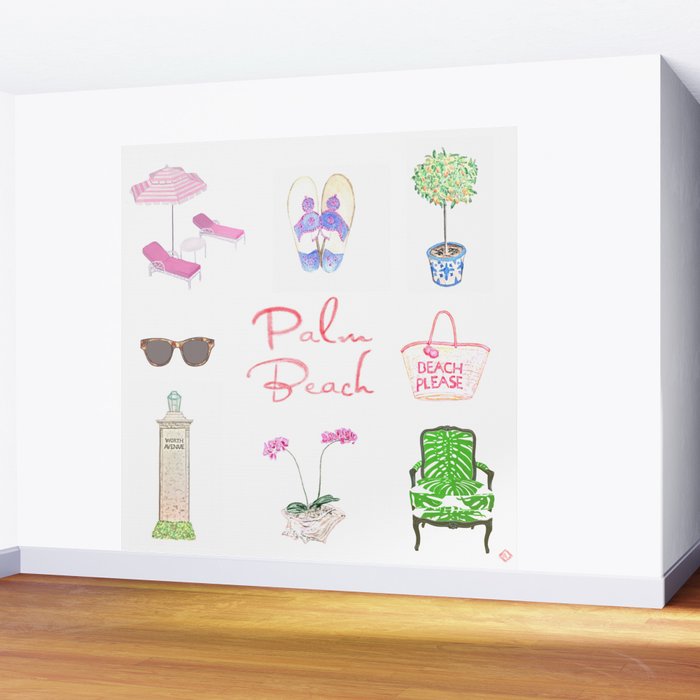PALM BEACH Wall Mural Gallery Image 2