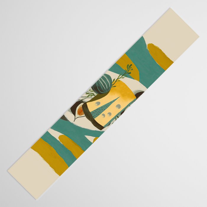 Modern Fig Still Life Table Runner Gallery Image 3